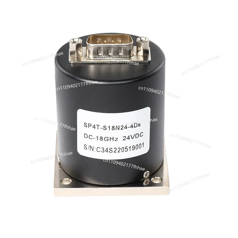 

For RF Matrix Mechanical Coaxial Switch SP4T 12V/24 SMA-18G Single Pole Four Throw Switch