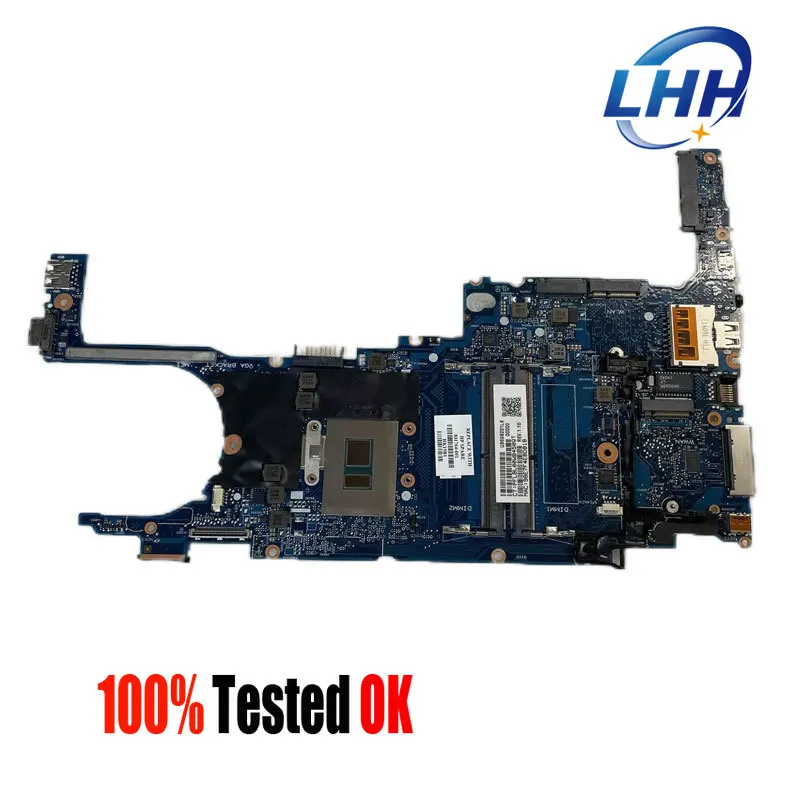 6050A2725001 Mainboard  for HP EliteBook 820 G3 Laptop Motherboard CPU I7-6500U  UMA