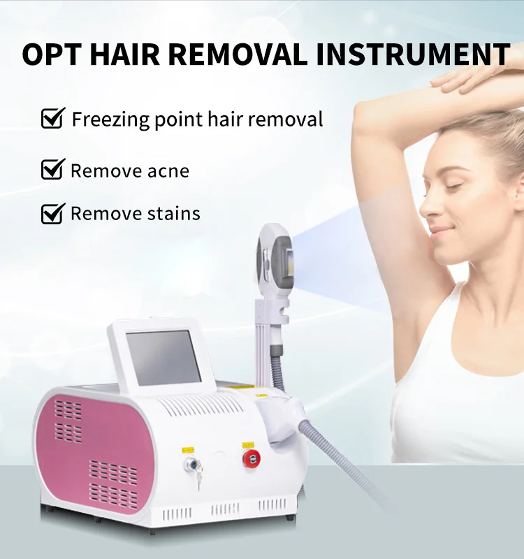 

New Beauty Salon Super Portable IPL Laser Hair Removal Machine Professional Equipment Diode Laser Permanent Hair Removal