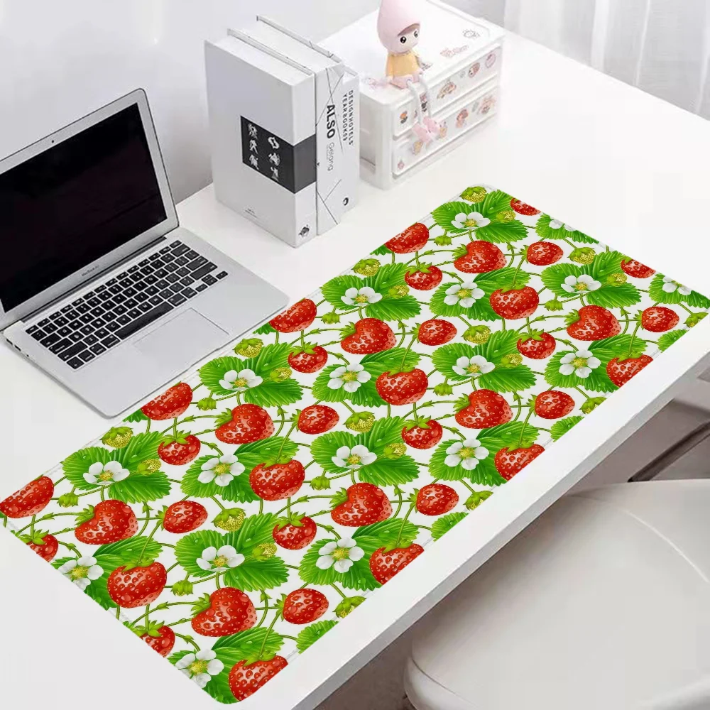 Fruit Backlit Mat Gamer Accessories Keyboard Pad Big Mouse Pad Xxl Computer Table Deskpad Mousepad Anime Desk Carpet Gaming Pc