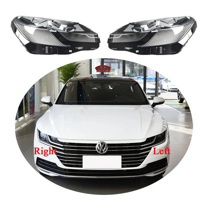 

Use For Volkswagen VW Passat CC 2019-2022 Transparent Headlamp Cover Lamp Shade Front Headlight Shell Lampshade Lens shell