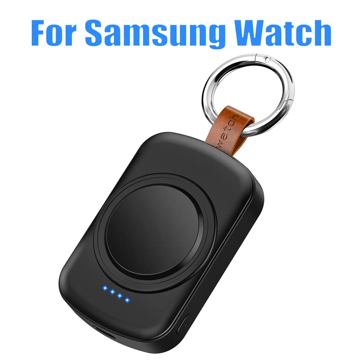 1800mAh Magnetische Draadloze Draagbare Horloge-oplader voor Samsung Galaxy Watch 8/7 Classic 5/4 Pro/3 Active USB Type C Snelladen