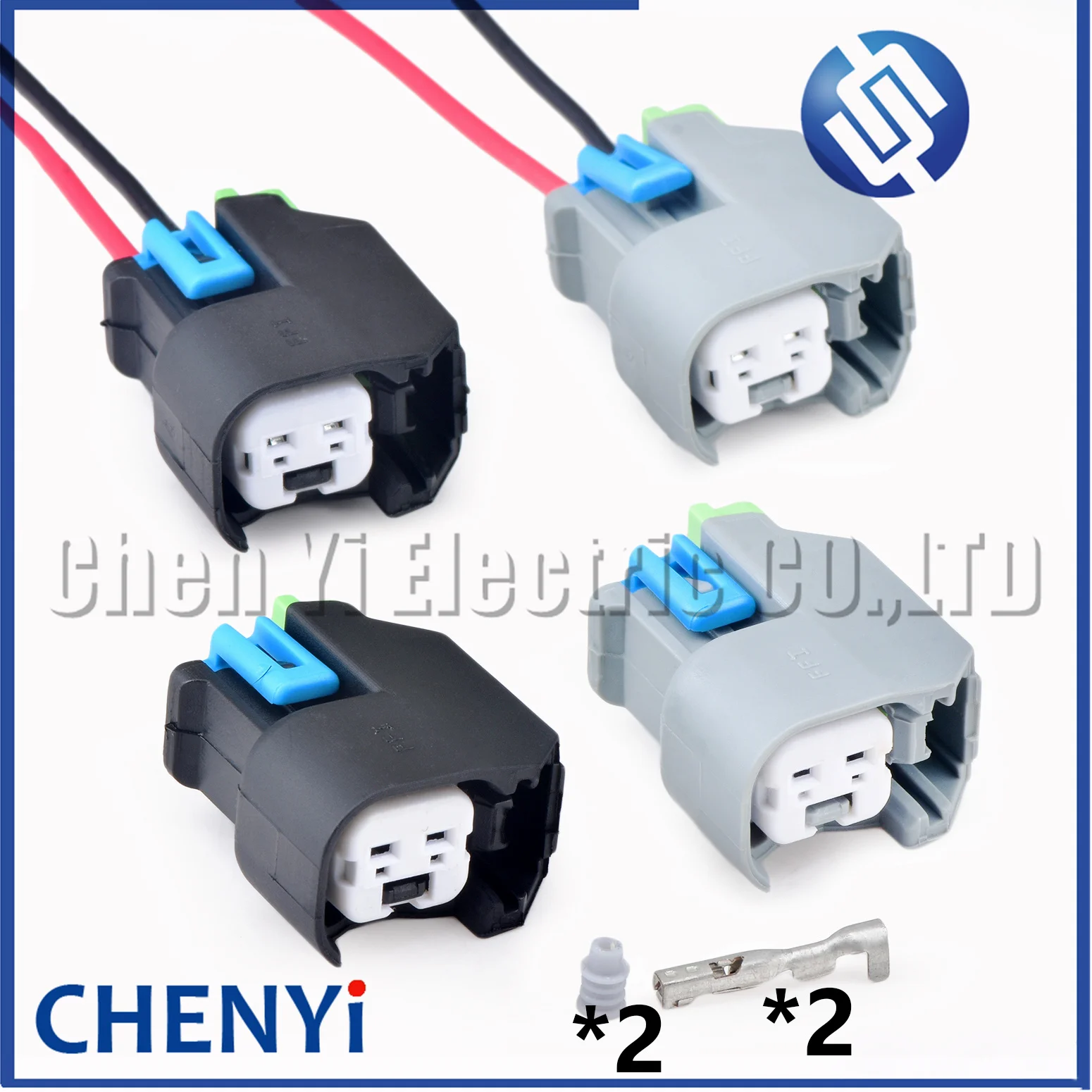 

2 Pin 1.5mm EV6 USCAR female Auto Fuel Line Quick Injector Connector Wire harness plug Socket 15419715 15423278 15423276