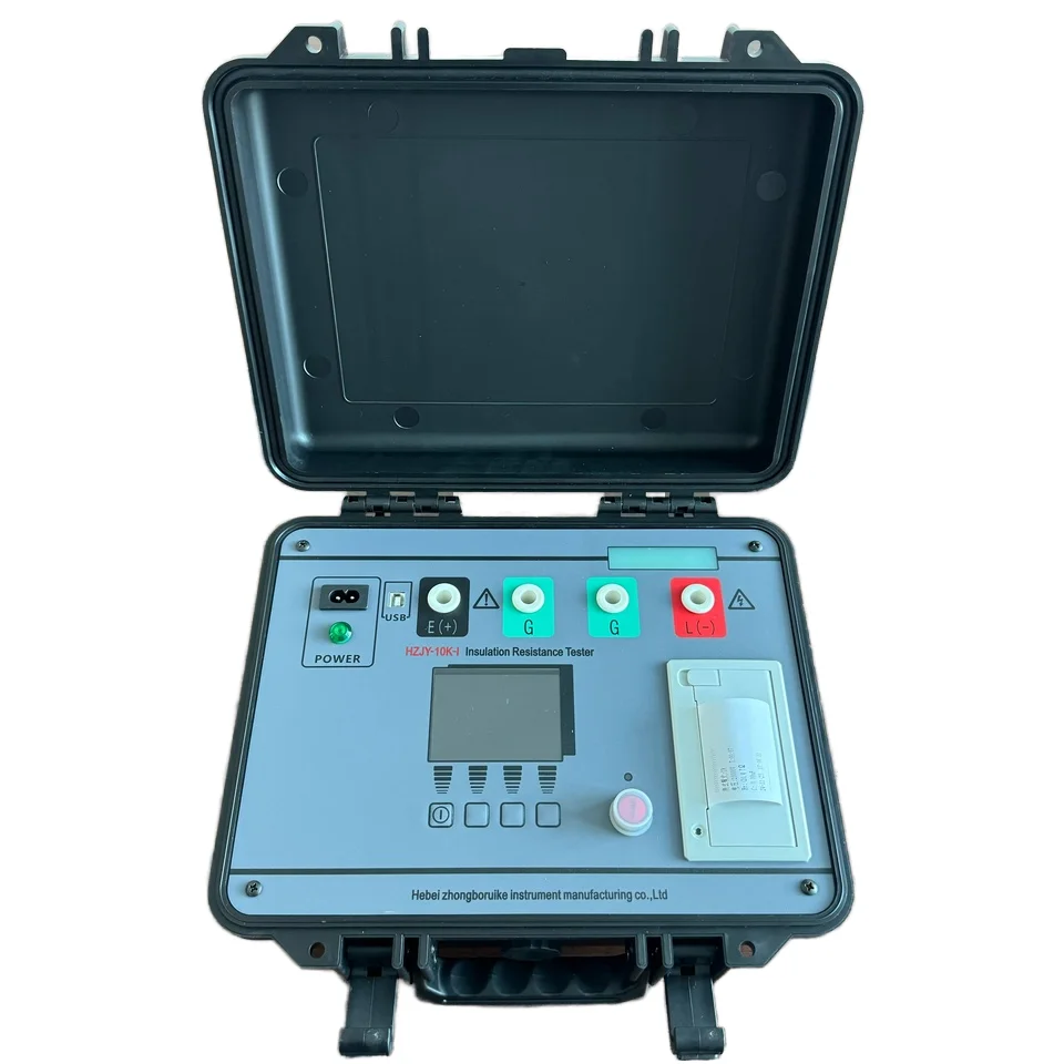 2026 Portable High Voltage Insulation Resistance Tester Digital 15Kv Megohmmeter Insulation Resistance Tester