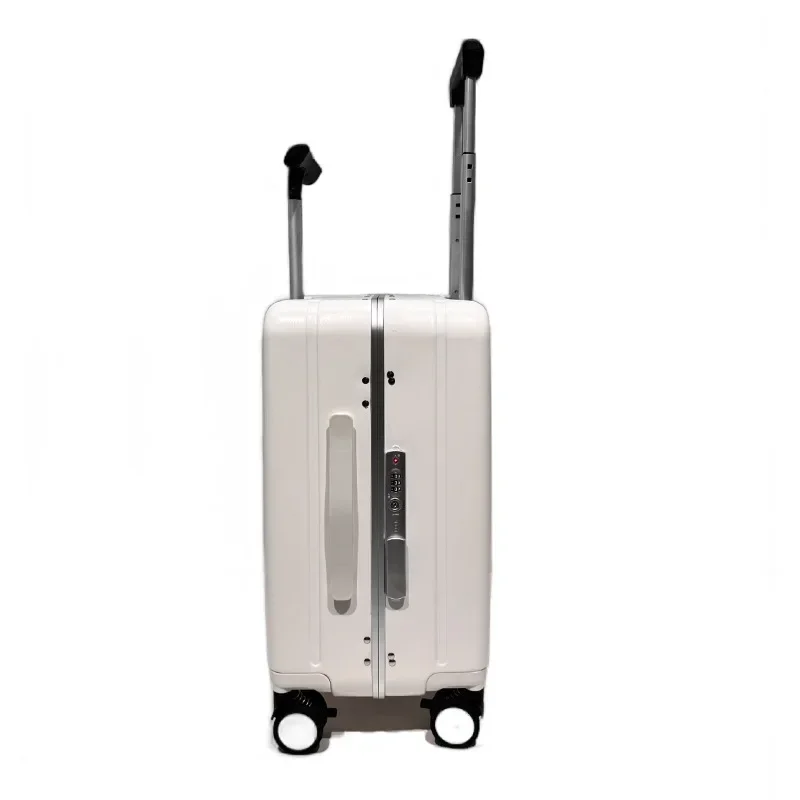 New Cross-border Baoma Suitcase Aluminum Frame Pc Can Carry Children, Free Hands Trolley Case Can Board A Large Number of Spot