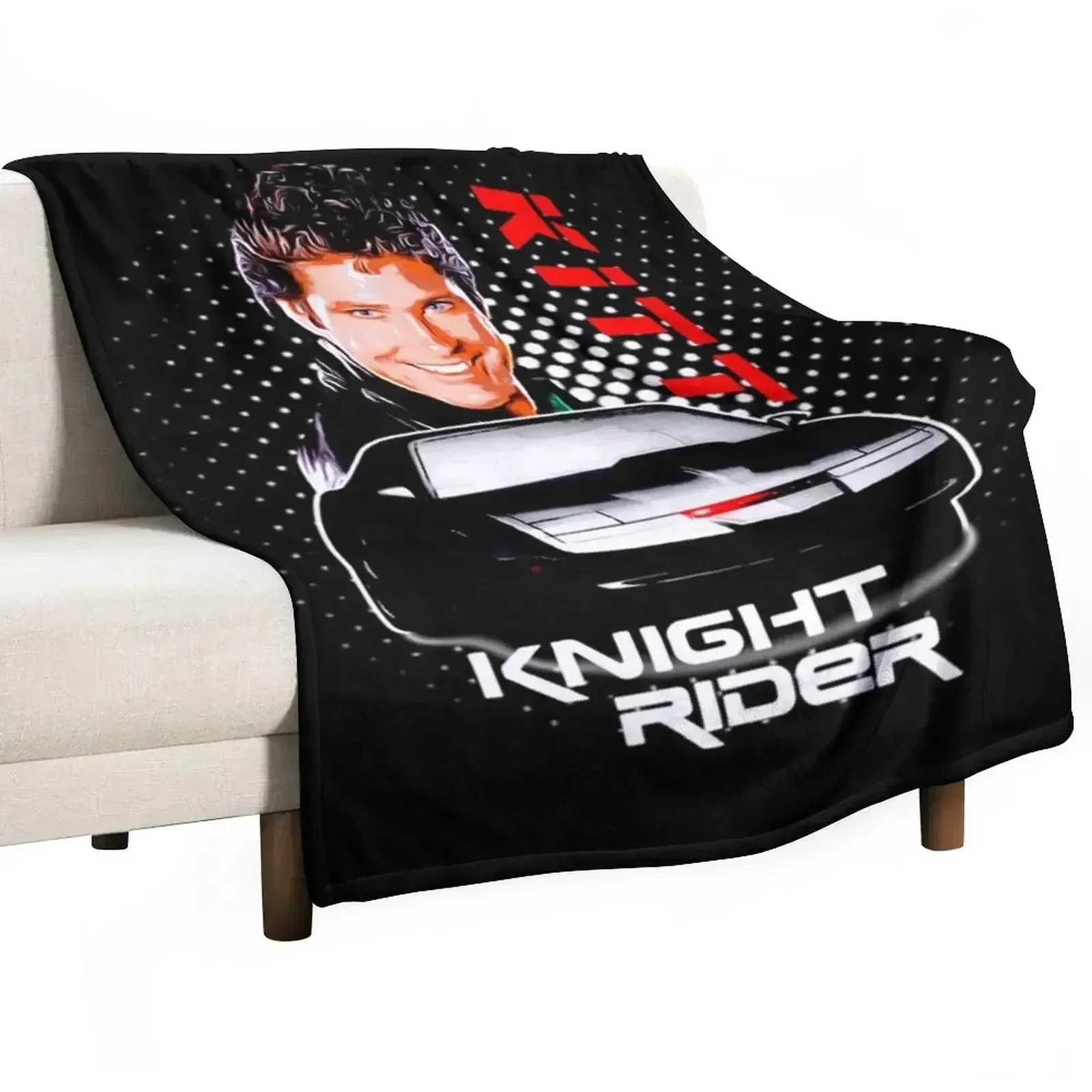 

K2000, knightrider Throw Blanket Fuzzy Plush Throw Blanket for Sofa Chair