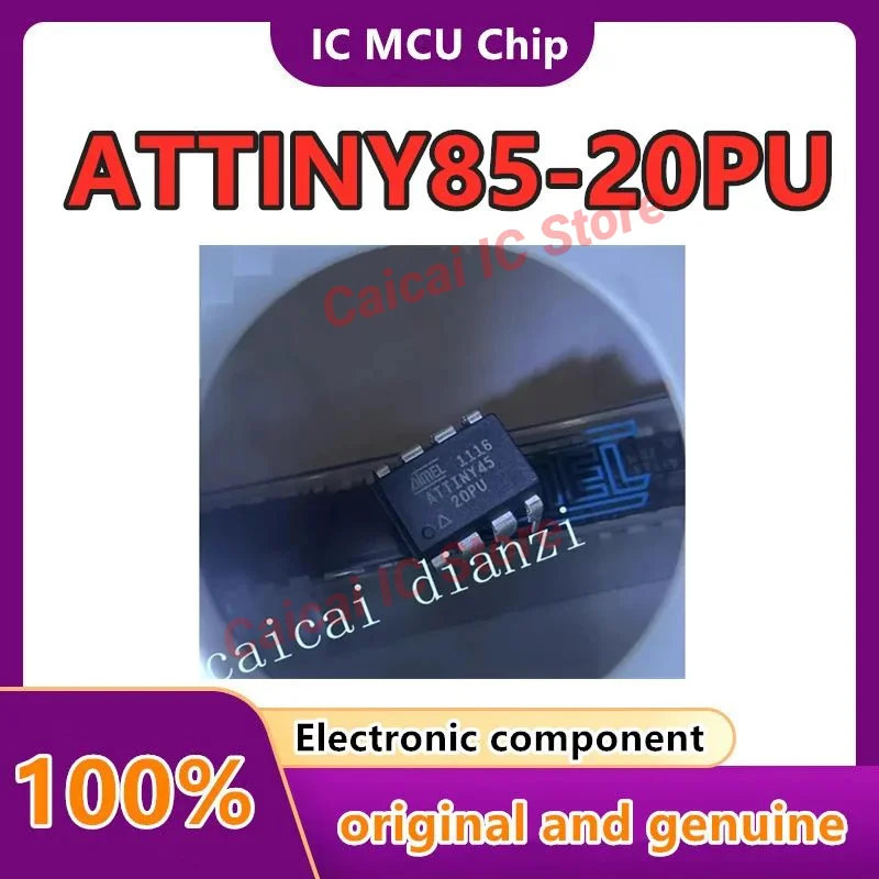 

100-10PCS/LOT ATTINY85-20PU ATTINY85-20 ATTINY85 85-20PU ATTINY45-20PU ATTINY45 45-20PU DIP-8 In Stock