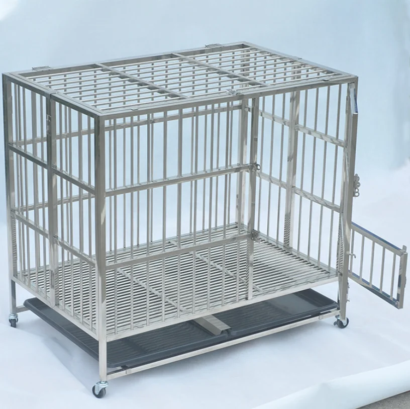 Wholesale Pet Kennel Custom 30 Inch Dog Cages Indoor Outdoor Stackable Cages for Dog Kennels