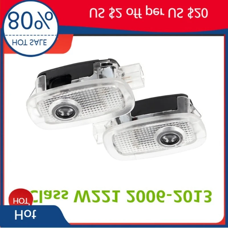 

2026 для MERCEDES-BENZ 2026, популярная автомобильная наклейка, новая светодиодная дверь автомобиля, проектор приветствия, теневой свет, аксессуары для Mercedes Benz