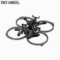 Flywoo FlyLens 85 Frame CNC FPV Frame 2inch 26.3g Compatible with DJI O4 O3lite Air Unit  For FPV RC Freestyle Quadcopter DIY