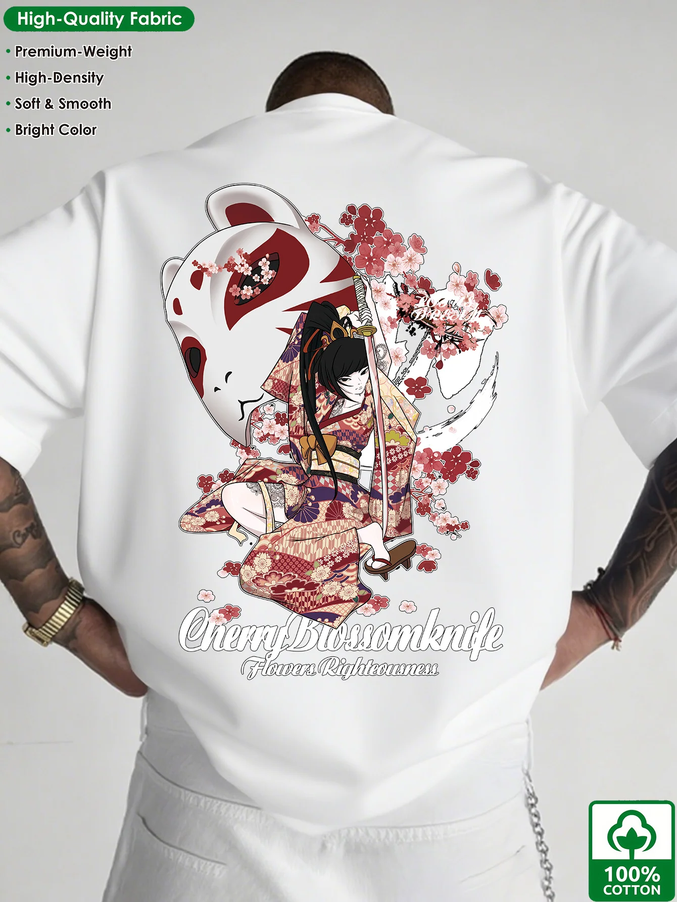 Herren-T-Shirt im Retro-Trend für den Sommer, lässig, lockerer Stil, einfach und entspannt, geeignet für den täglichen Gebrauch, 100 % reines Baumwollmaterial, vielseitig einsetzbar