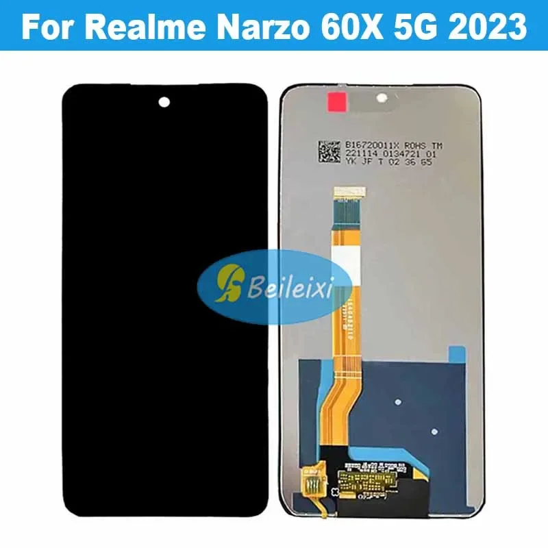 

For Realme Narzo 60X 5G 2023 LCD Display Touch Screen Digitizer Assembly Replacement Parts