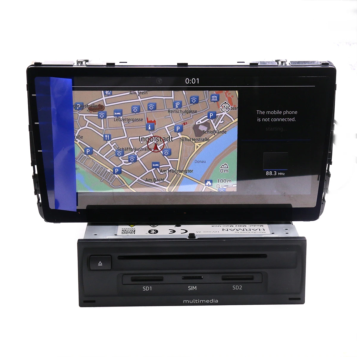 

For Harman Radio MAIN RADIO And 9.2inch Screen 5G6919606A Euro Maps