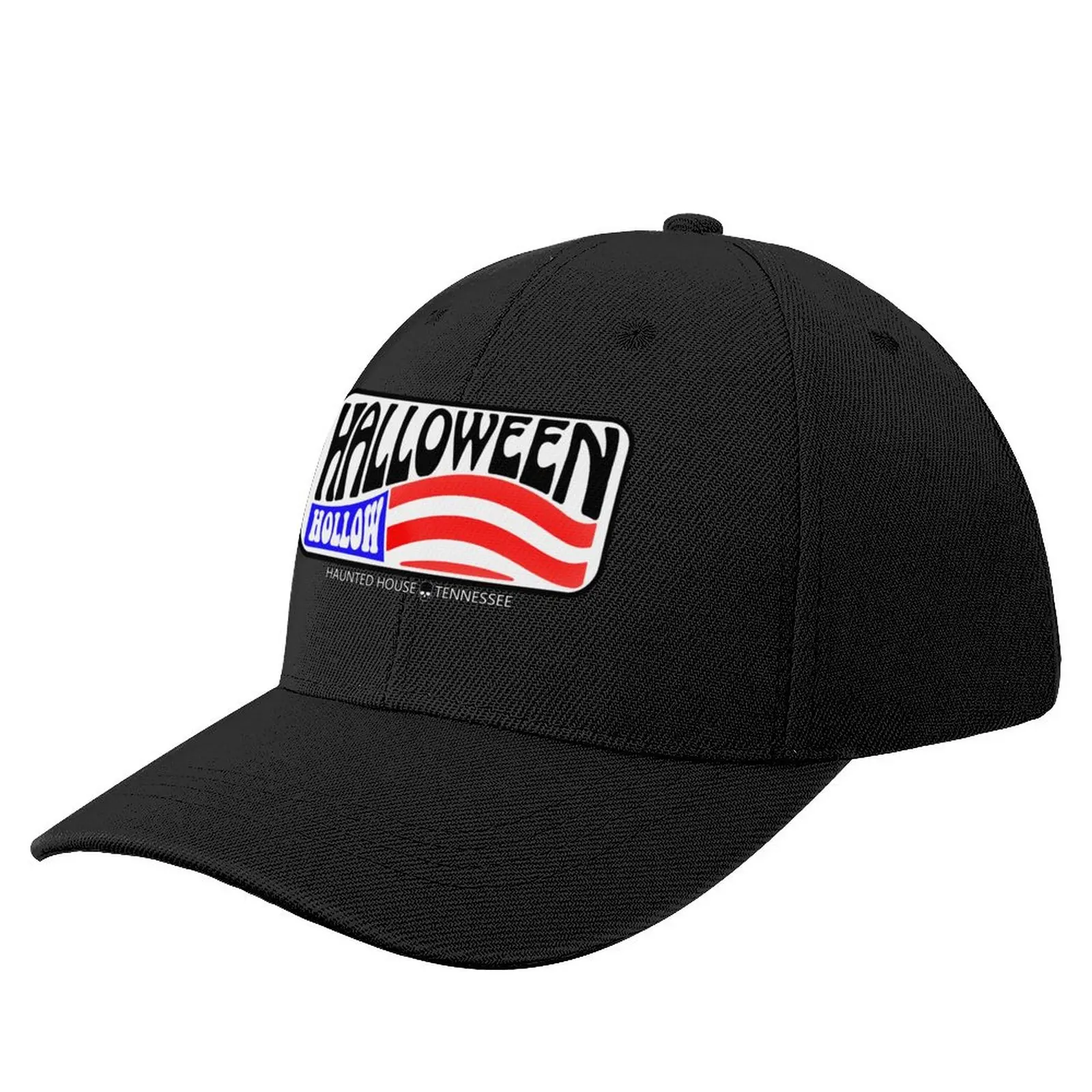 

Halloween Hollow USA logo Baseball Cap fashionable Icon Women Caps Men's