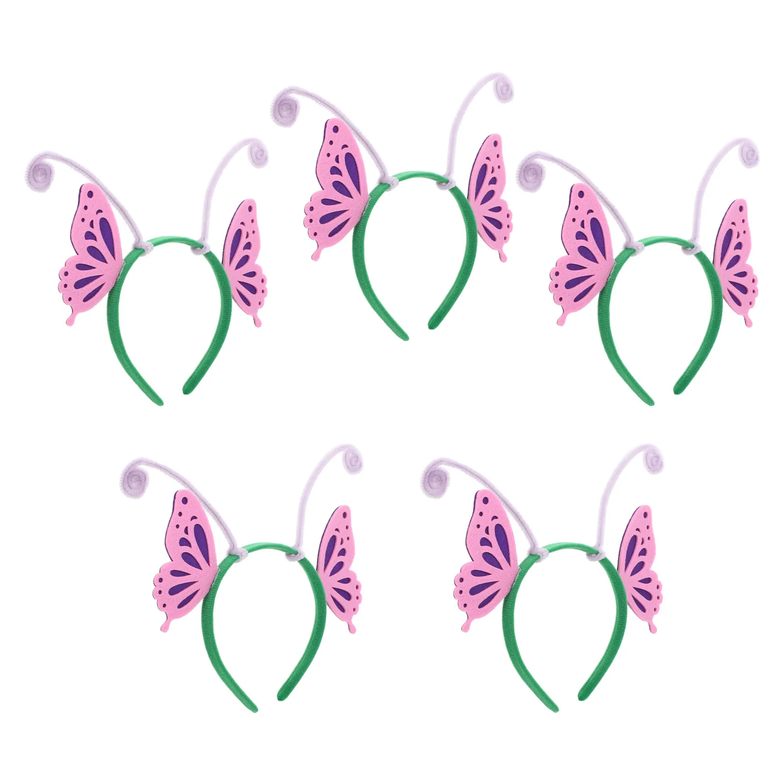 

5Pcs Ladybug Headbands Insect Antenna Hairband Party Costume Hair Accessories Birthday Festivals Cosplay Photo Props