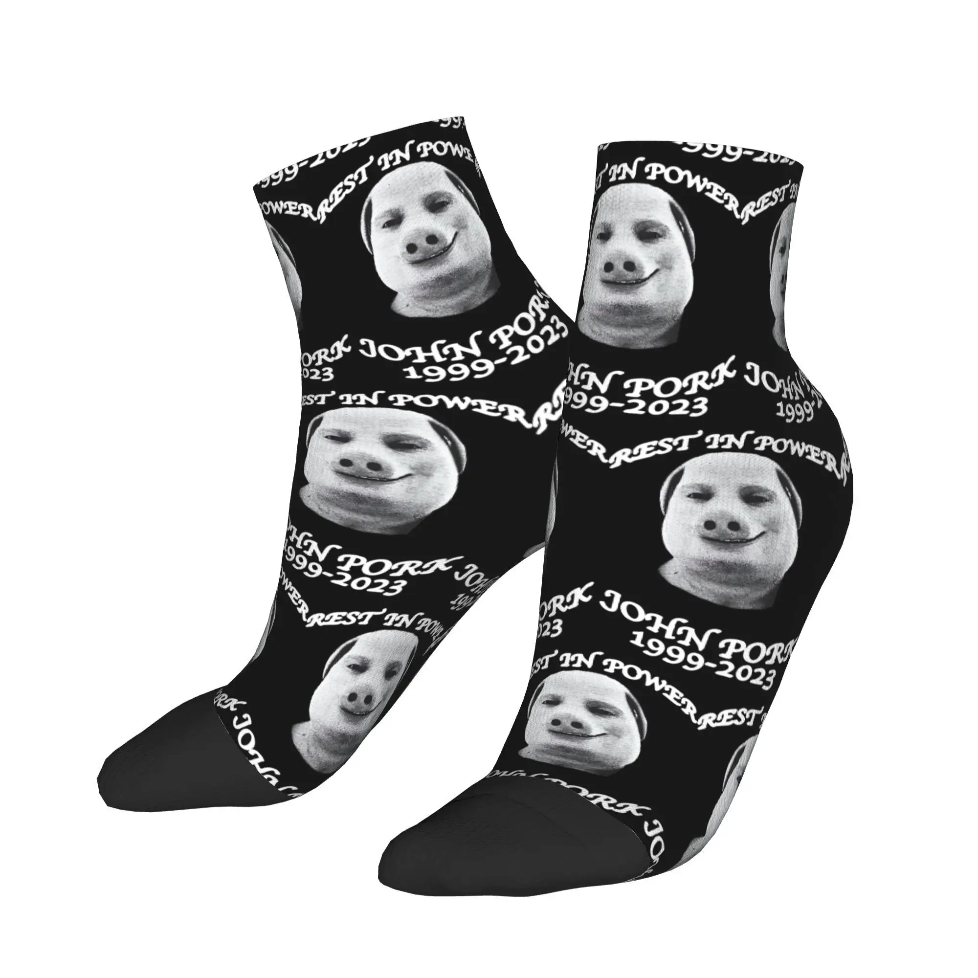 

Носки John Pork, качественные мягкие спортивные носки на открытом воздухе, мужские весенние повседневные носки с рисунком