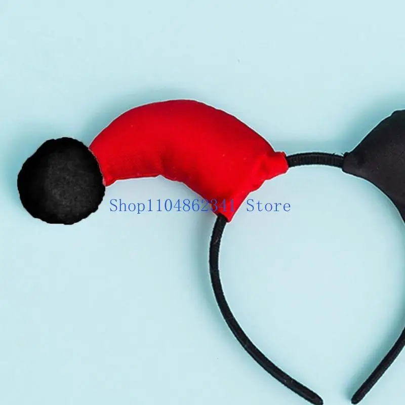 

5asd Circus Festival Clown Horns Headband for Halloween Cosplay Costume