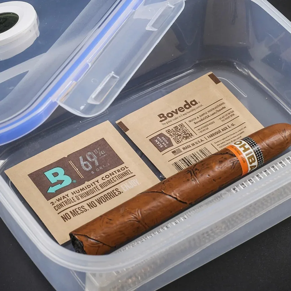 Portable Tobacco Cigar Moisture-proof Bag Bidirectional Humidity Control 8g Independently Cigar Humidor Humidifier Accessories