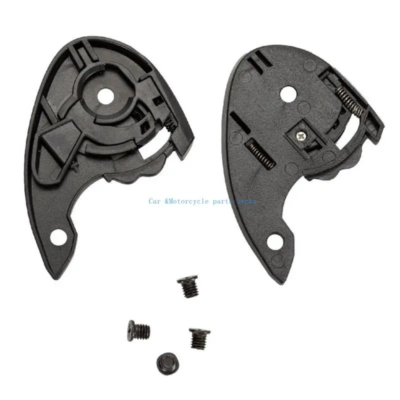 Y9UC Cascos Lente Viseras Clip Escudo Viseras Fijación Placa Base para Cascos SHAFT 551