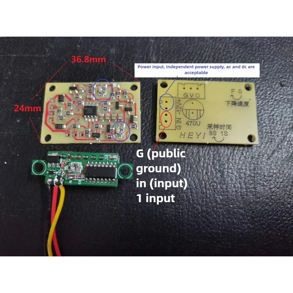 Цифровой аудио-УФ-метр, вольтметр постоянного тока, вольтметр переменного тока, пиковый вольтметр с временем отбора проб