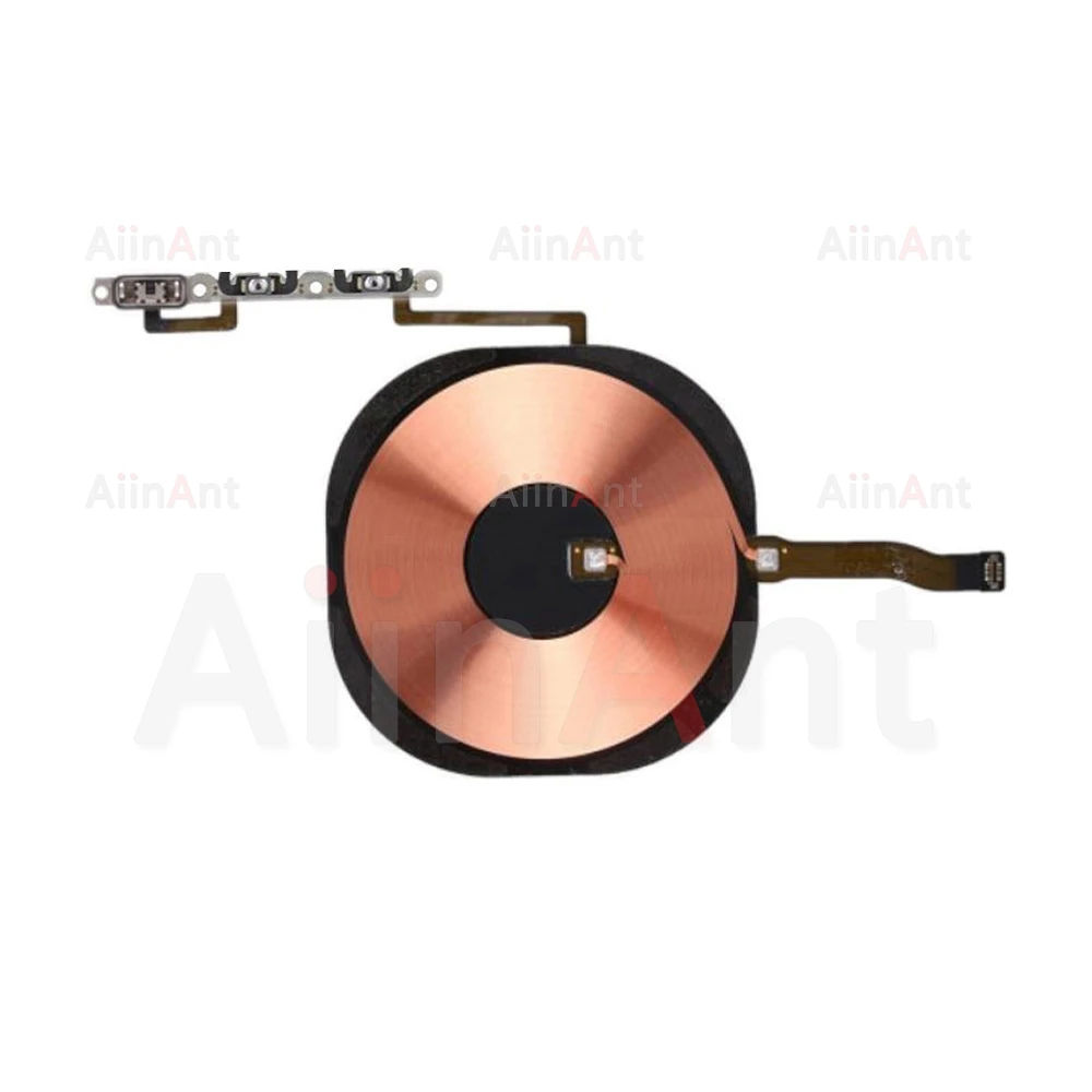 AiinAnt Power Volume Flash Light NFC Wireless Charging Flex Cable For iPhone 11 X Xs Pro Max XR