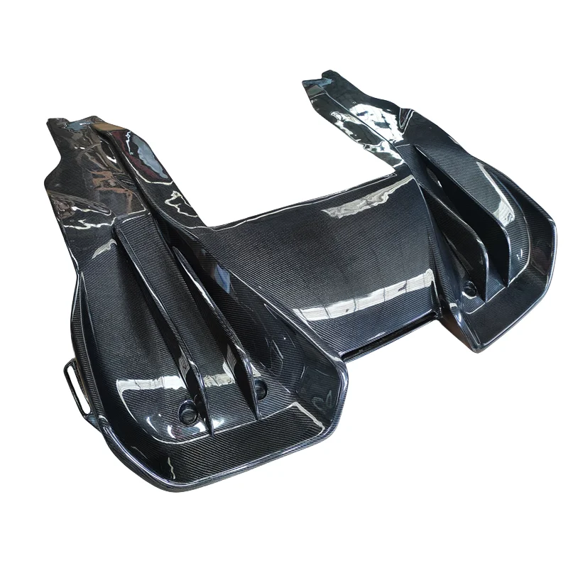 

RZ style 650S carbon fiber rear lip rear bumper diffuser rear spoiler suitable for McLaren 12C-MP4 body kit