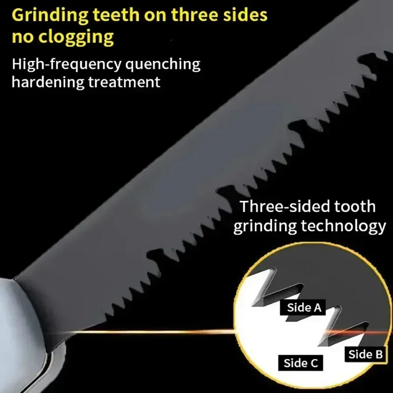 1PCS Multifunctional Folding Hand Saw Outdoor Logging Saw Woodworking Folding Portable Saw For Garden Pruner Gardening Tools image 5