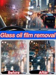 Car Glass Oil Film Removal Fast Cleaning Windshield Car Auto Detailing