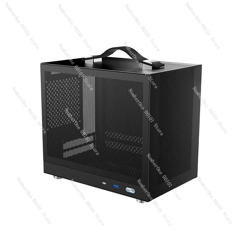 

G200 Chassis Aluminum Alloy Portable ITX Portable TYPECmini Computer Main Case Desktop