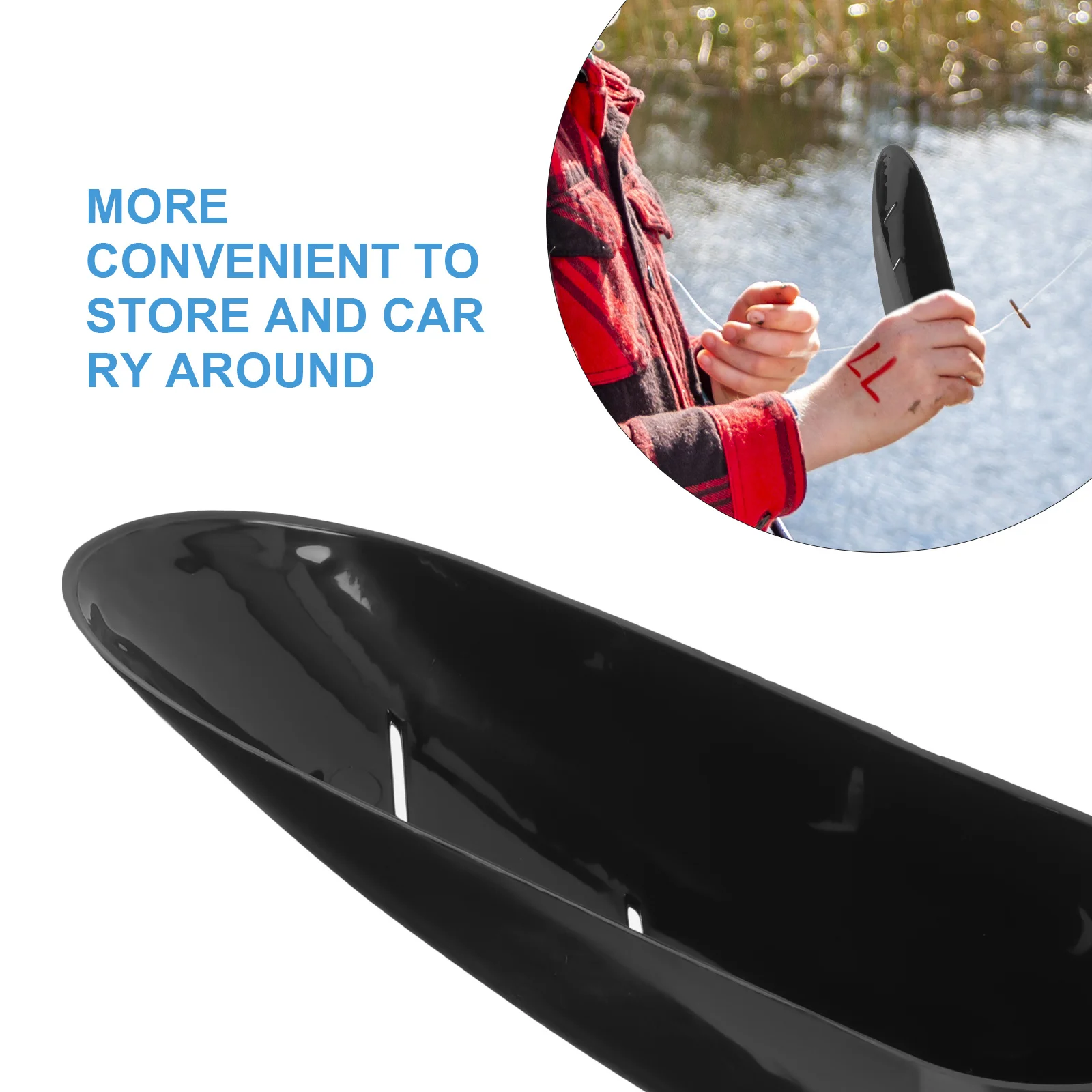 

2Pcs Premium Fishing Bait Spoon Lure Holder Accurate Bait Release for Eel Crab Lobster Shrimp Fishing Lure Holder