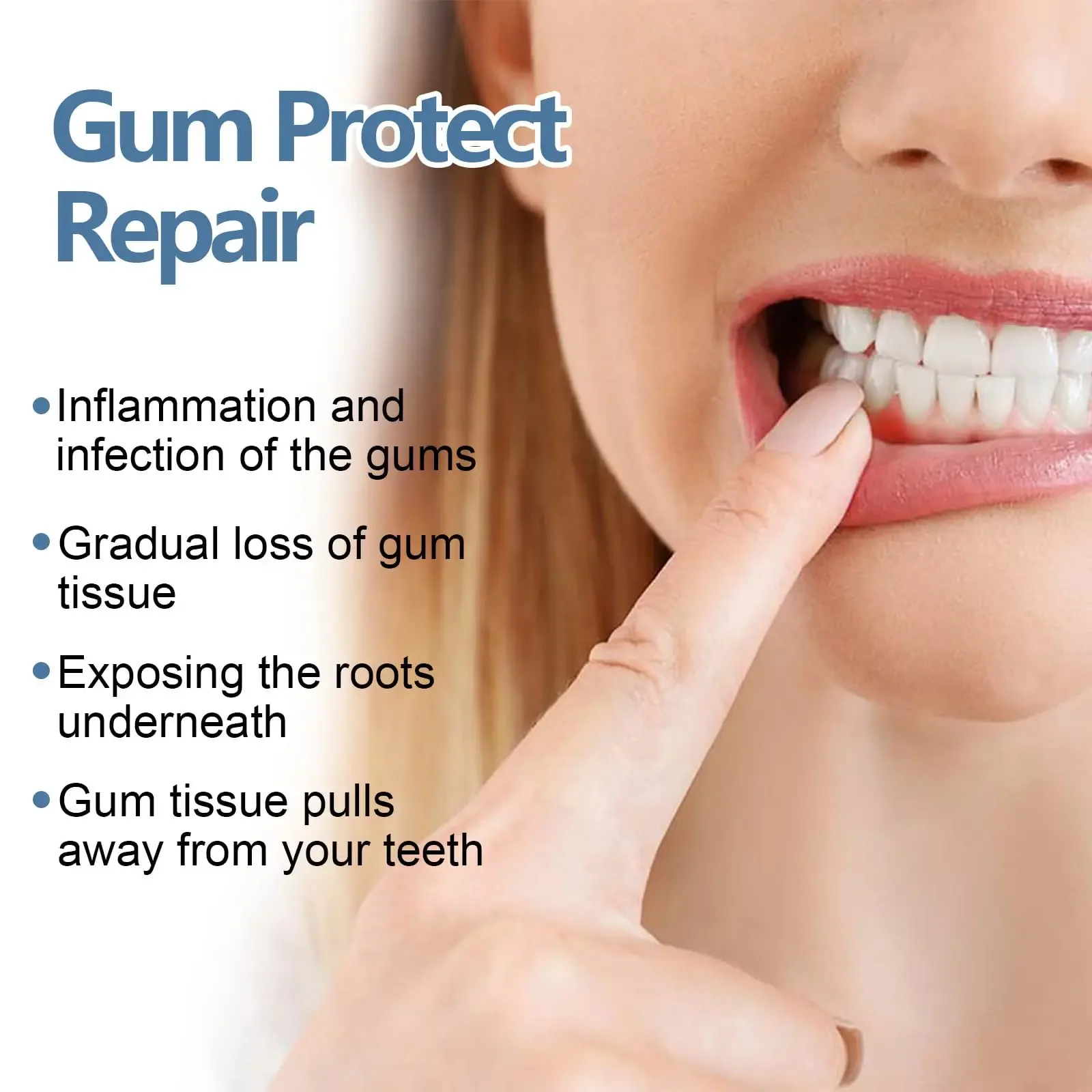 Rapid Repair Gums Gel Effectively Relieve Tooth Allergy Dental Caries Tooth Cleaning Toothpaste Relieve Tooth Damage Serum