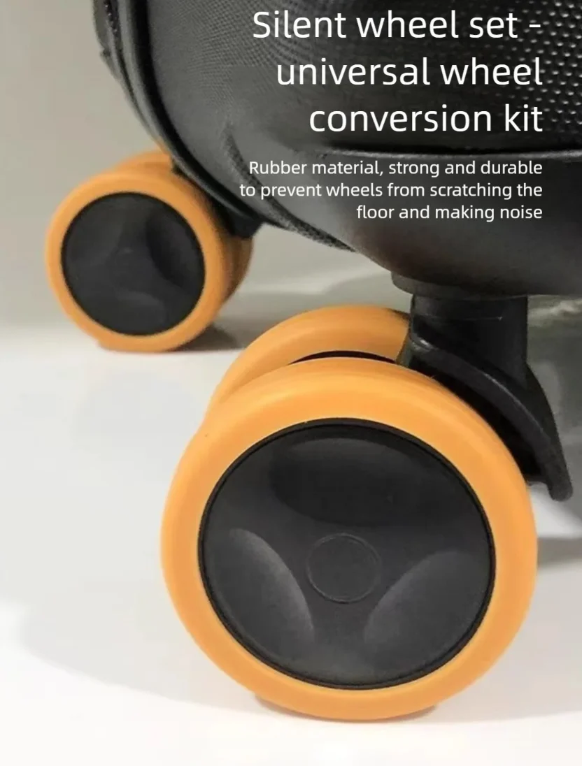 Silent Anti-Wear Luggage Wheel Covers