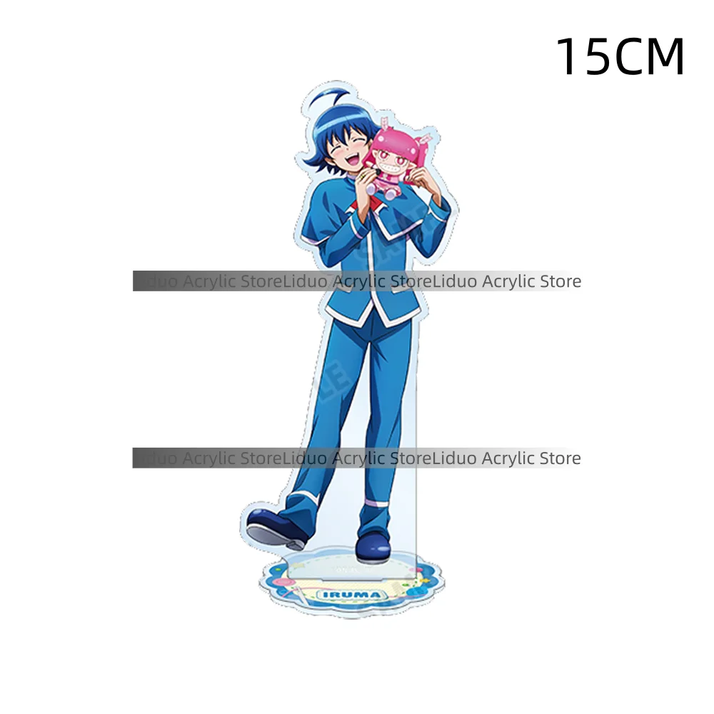 Devil's in! Iruma-kun Suzuki Iruma Asmodeus Alice Valac Clara 10&15CM Acrylic Stand Keychain 2026 New Anime Stand Desk Decor