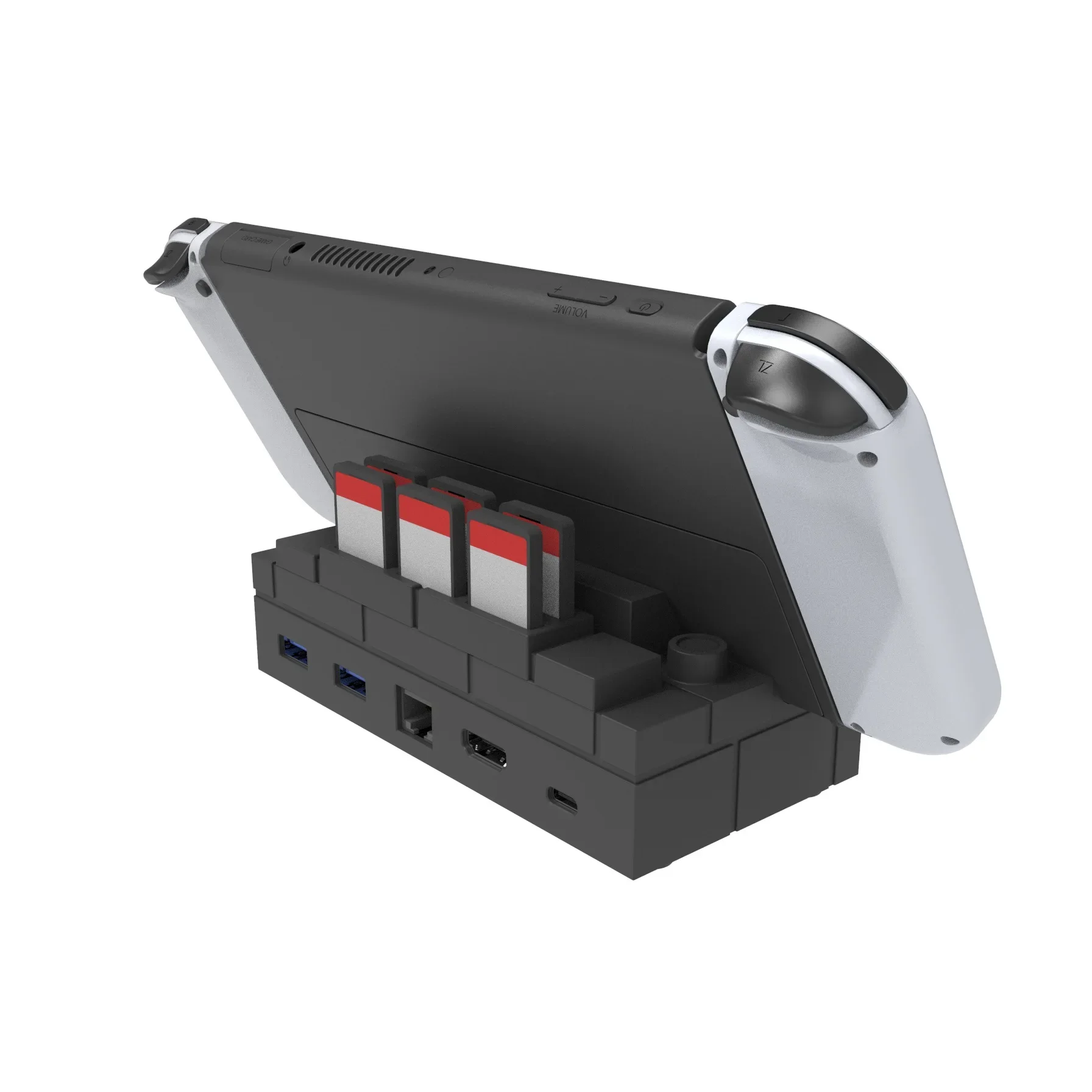 For Nintendo Switch Screen Projection Network Interface Card Base SWITCH OLED Video RJ45 Converter Docking Station Base Bracket