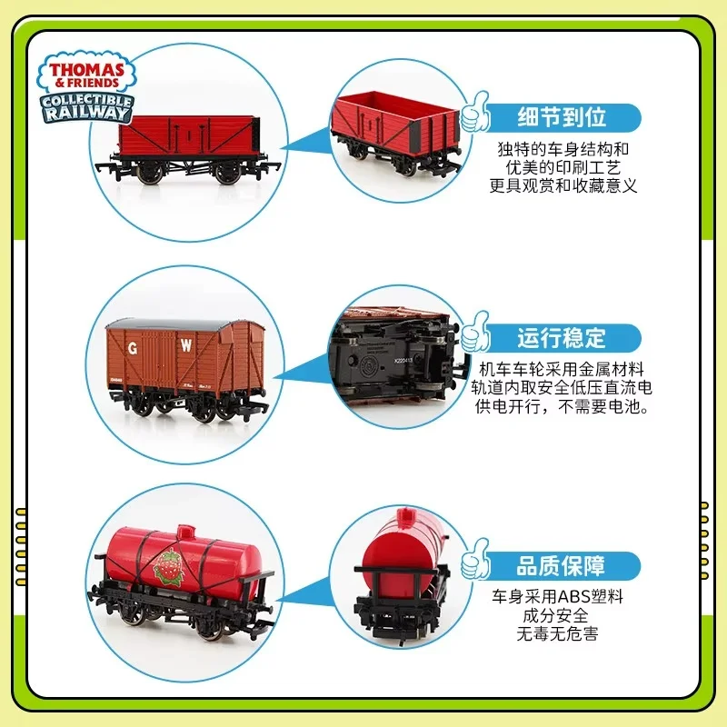 

New Hot Sale Genuine In Stock Thomas And Friends Ho Proportional Box Truck Small Train Toys Decoration Birthday Gifts No Battery