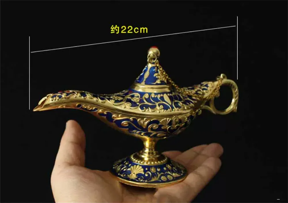 Aladdin Smoke Pot Ricaricabile Trucco Magico Genie Lampada Stage Magic Close Up, Continuo Nessun Odore Macchina Della Nebbia Prop