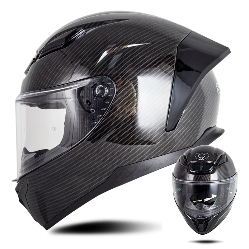 

Hot Sale Retro Full Face Motorcycle Helmet Personalised Clear Lens Full Helmets Motocross Racing Street Cascos Para Moto DOT