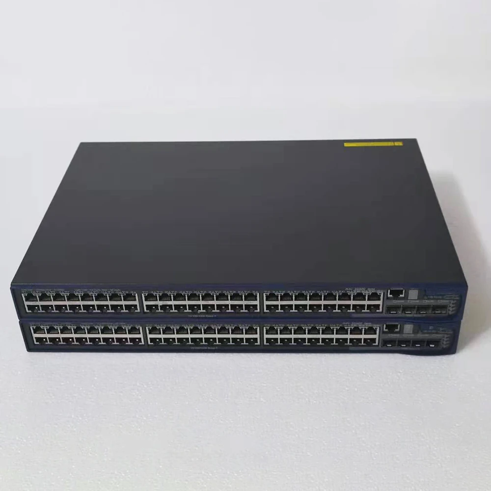 1 قطعة ل H3C 24 منفذ جيجابت 4 معدد إلكتروني بصري قابل للتطوير 10 جيجابت التبديل S5500-52C-EI