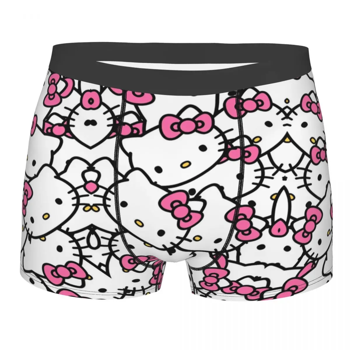 Man Hello Kitty Boxers Soft Underwear Breathable Panites