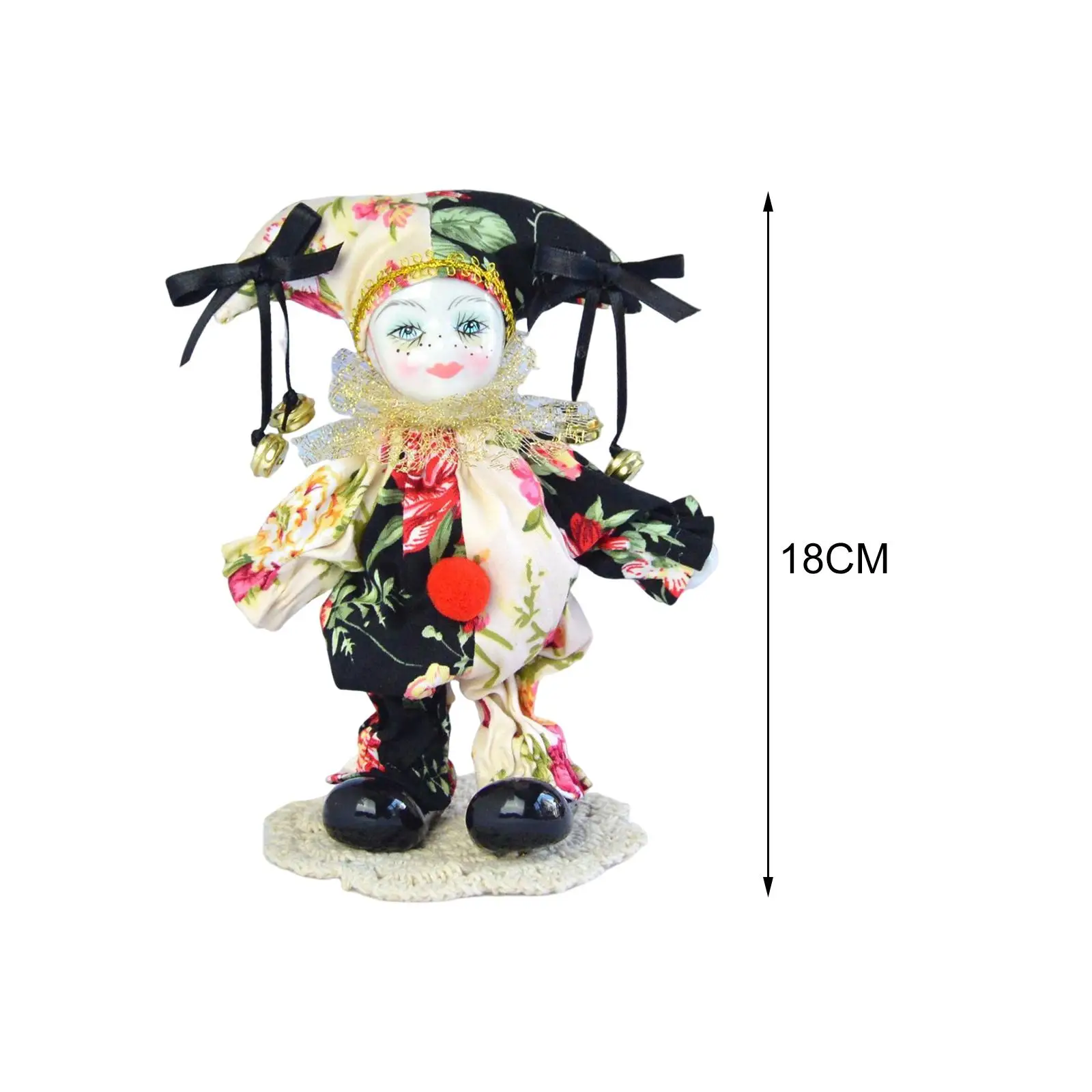 Figurine en porcelaine pour la décoration de la maison, Arlequin Butter Leon, cadeau drôle, 7 po