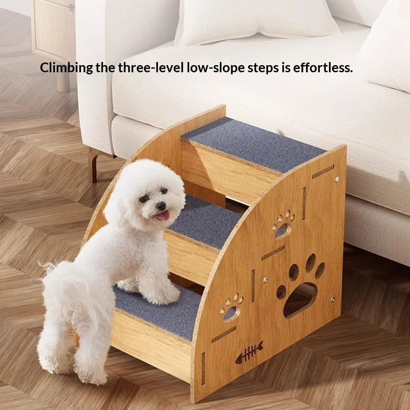 Rampa antideslizante para perros pequeños y mayores – escalones - imagen 5