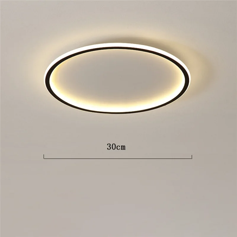 【Popolare】 1 pz Plafoniera a LED 30 cm Lampada da soffitto rotonda Decorazione moderna Plafoniera per cucina, corridoio, ufficio, portico camera da letto
