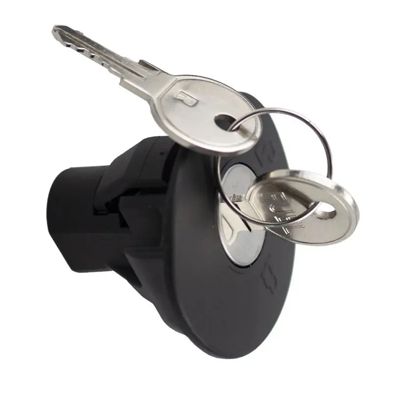 AU33-Fuel Gas Tank Locking Cover Cap With Keys For Ford Fiesta Focus F-150  8U5Z-9C268-B 4584554AF Auto Accessories Car