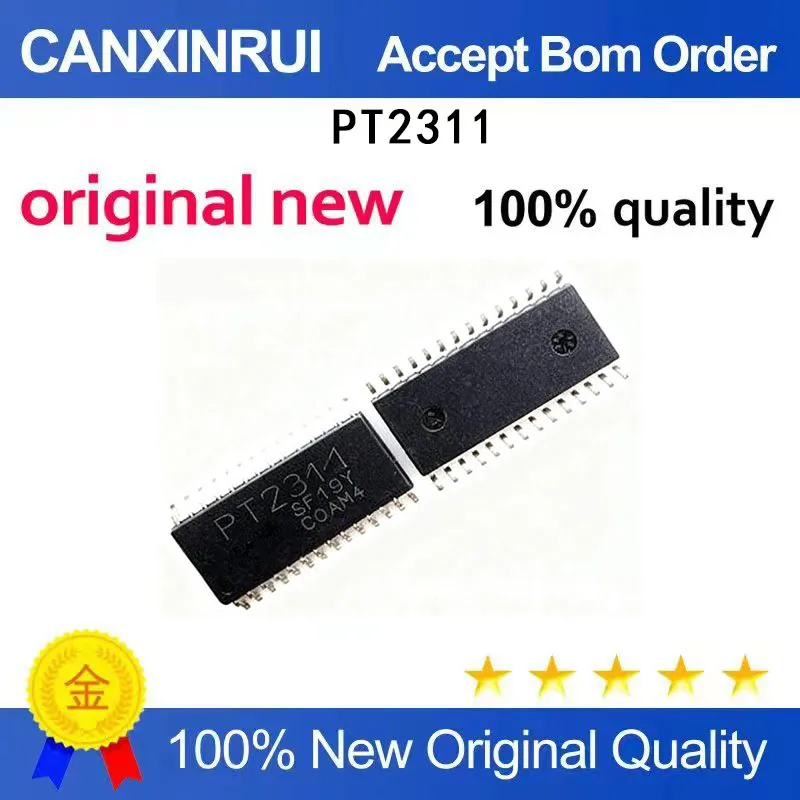 (5-100 Pieces) PT2311 SOP28 pin audio control chip with surface mount IC