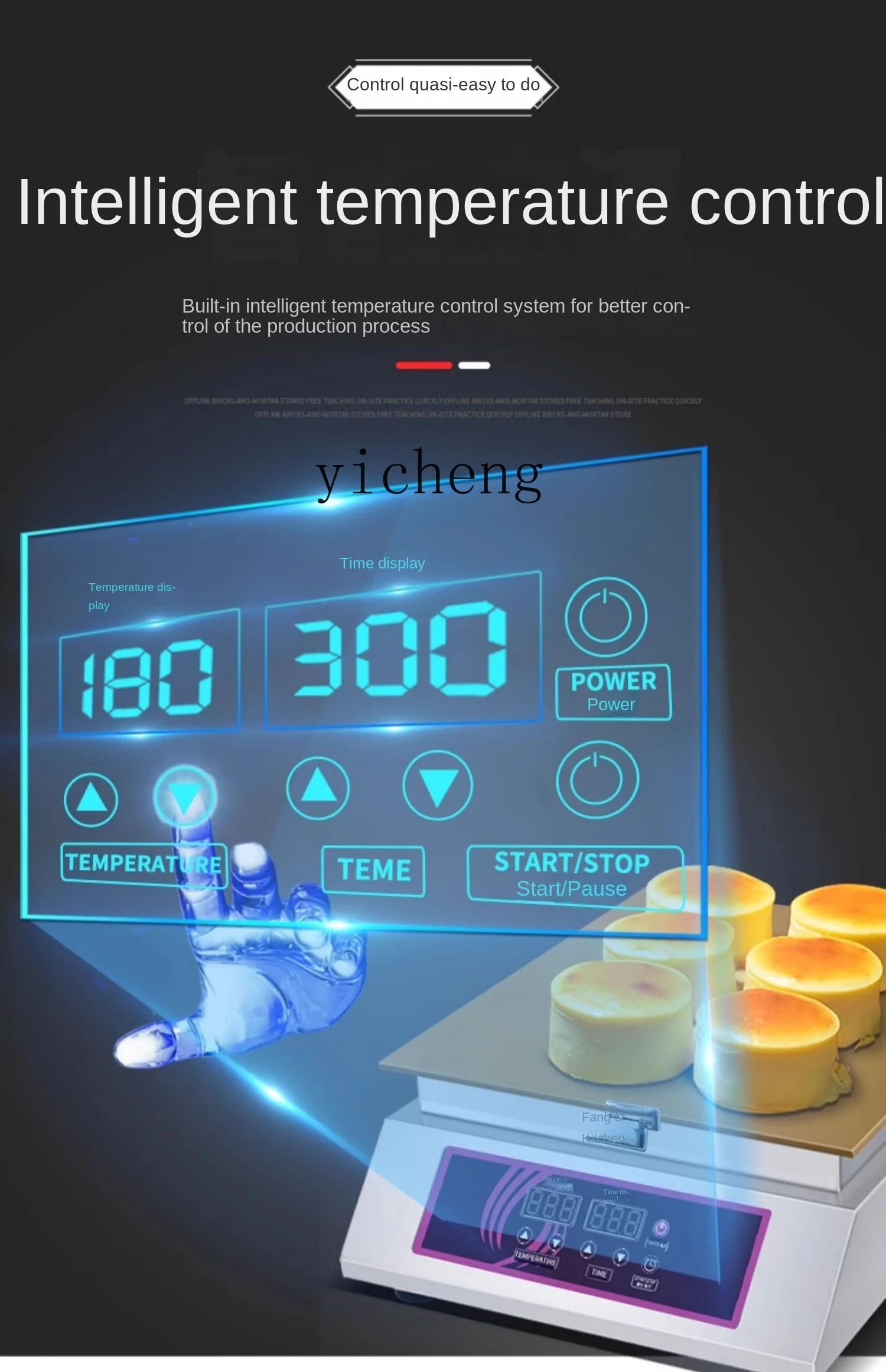 Tqh Shufulei-Machine à Gaz Commerciale, Contrôle Intelligent de la Température CNC, Tête Unique