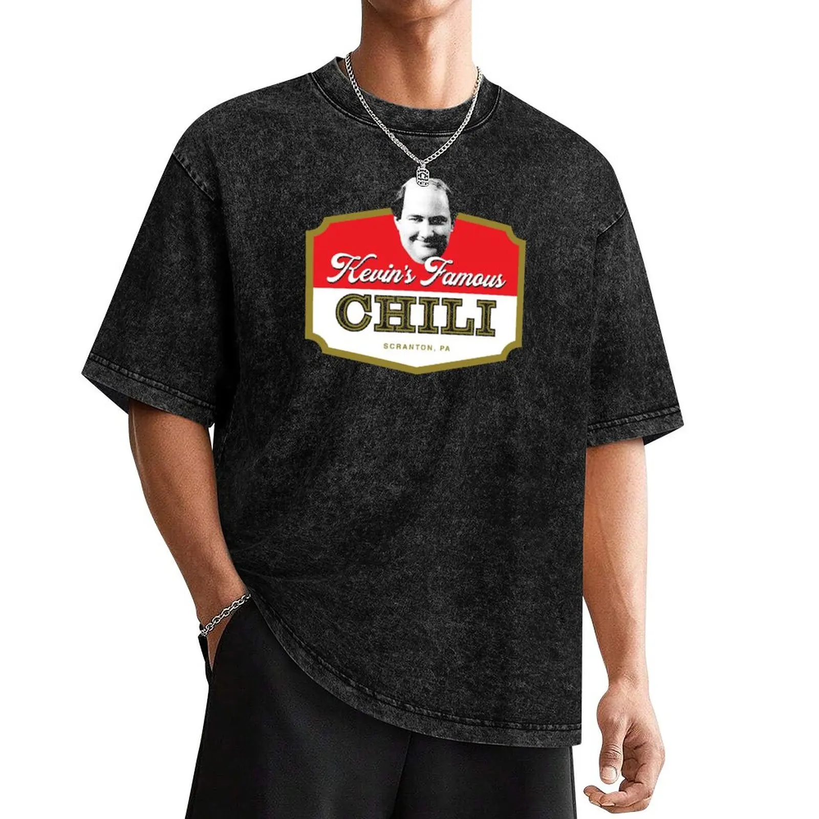 

Kevin's Famous Chili T-Shirt sublime oversized cotton man t-shirts luxury clothes men