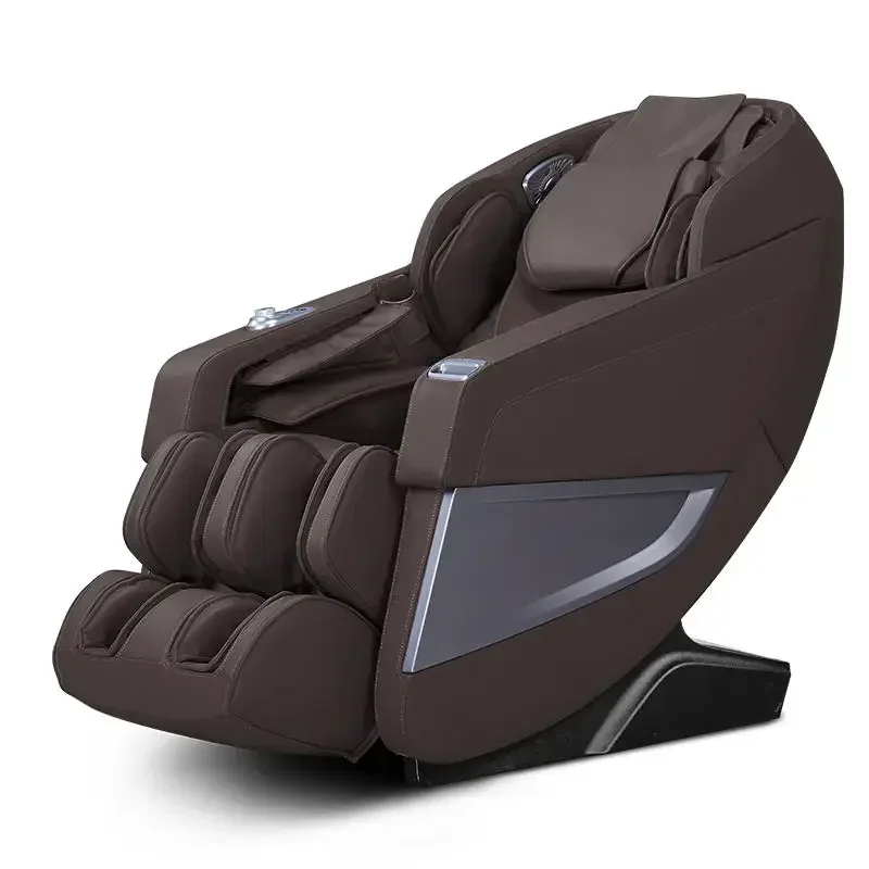 Modelo avançado ajustável elétrico dobrável corpo inteiro airbag de gravidade zero cadeira de massagem 4D com casa de escritório