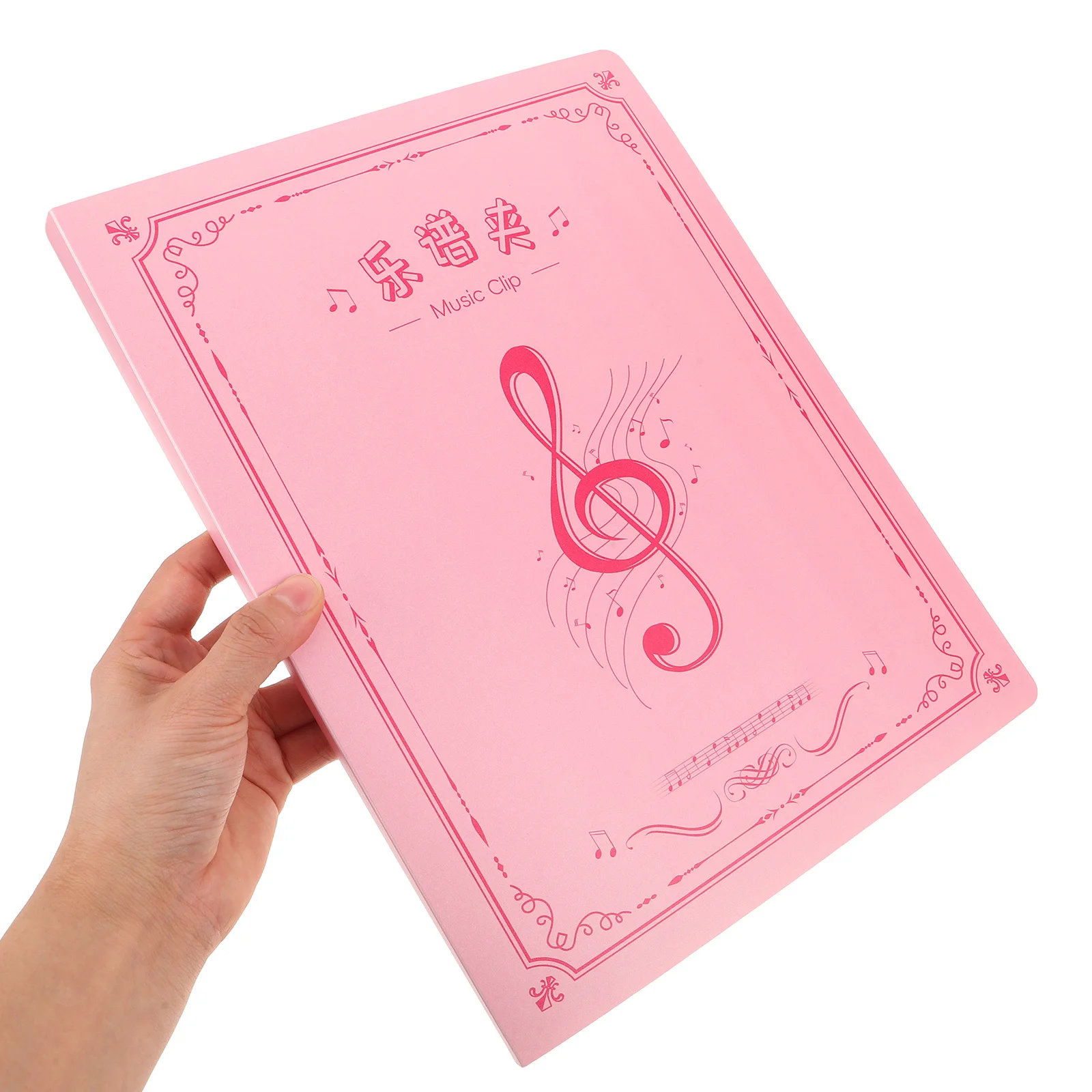 

Папка для нот на 50 страниц с карманами, портативная, легкая, с надежным зажимом для фортепиано и других музыкальных инструментов