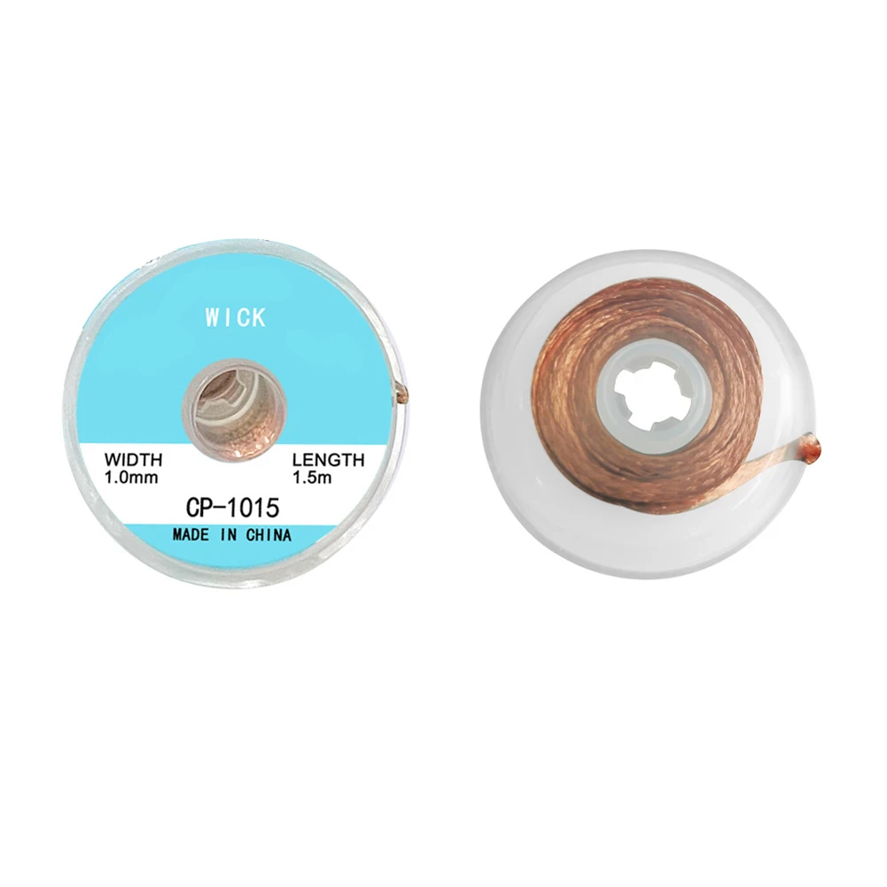 Desoldering Soldering Braid Tape Copper Wire Easy Usage Fine Braid Design Low Remains Design Oxidation Resistivity