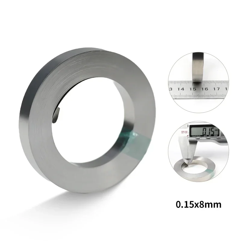 10 m/Rolle 18650 Li-Ionen-Akku, vernickelter Streifenverbinder, 0,1 mm, 0,12 mm, 0,15 mm, 0,2 mm Batterieanschluss, Punktschweißgerät, Stahlgürtel